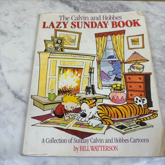 The Calvin and Hobbes Lazy Sunday Book - Picture 1 of 4